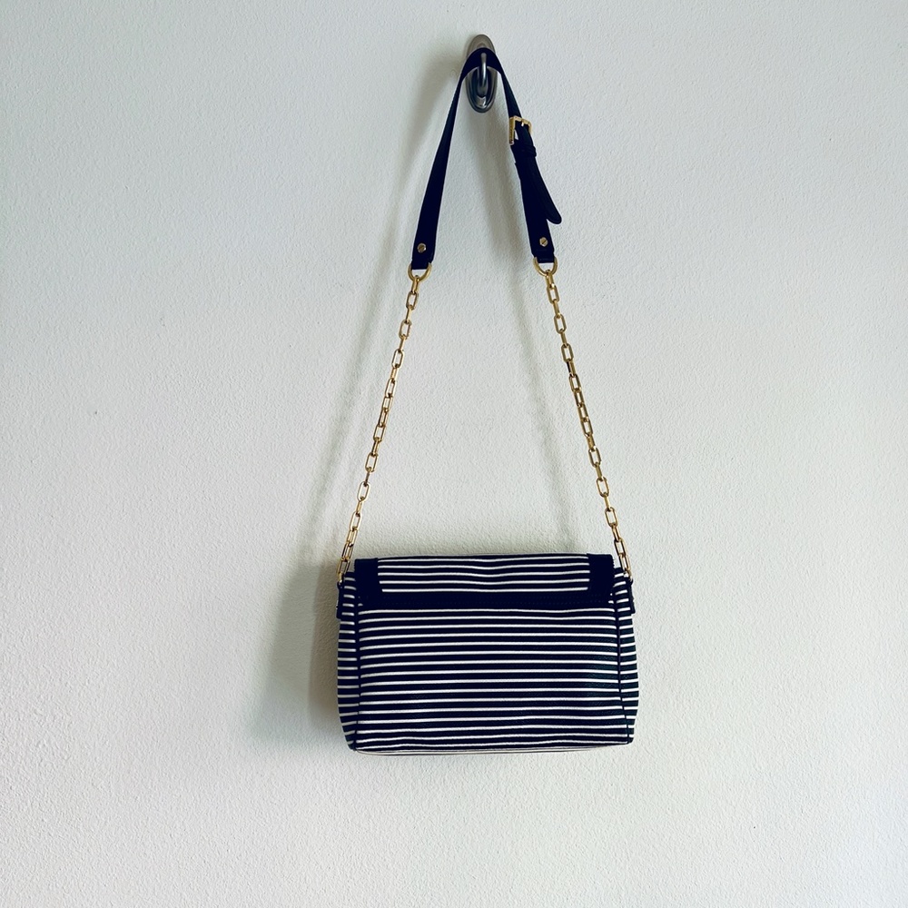 Tory Burch Viva Striped Crossbody Bag - Rare! - Picture 16 of 16